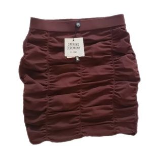 Brown Opening Ceremony skirt NWT